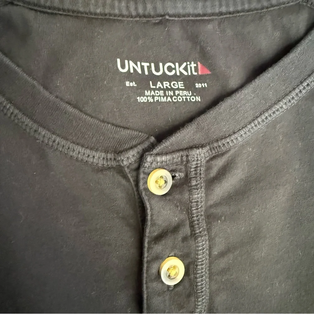 Untuckit Pima Cotton Zede Henley Shirt